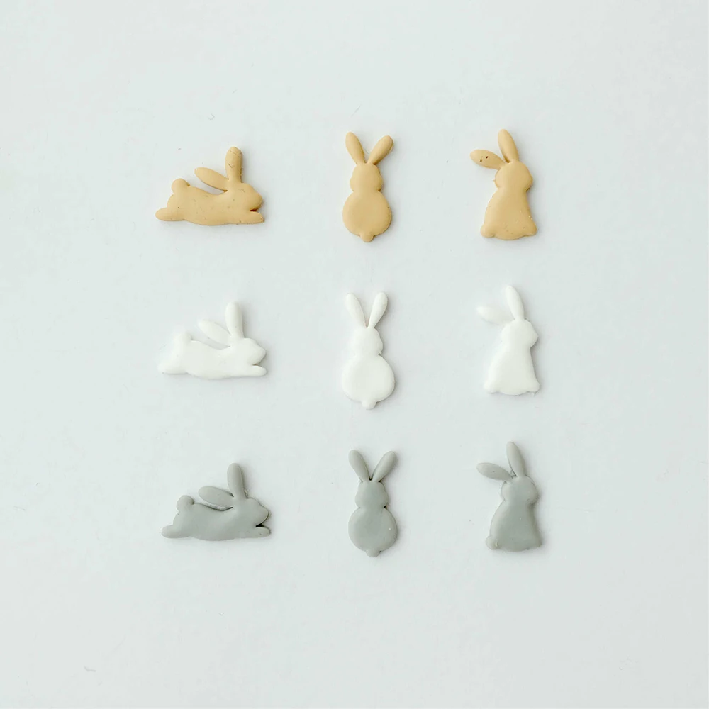 1pc Rabbite/Cat/Bird/Bear Polymer Clay Cutters Cute Cartoon Bunny Shaped Dangle Clay DIY Earring Jewelry Pendant Pottery Tools