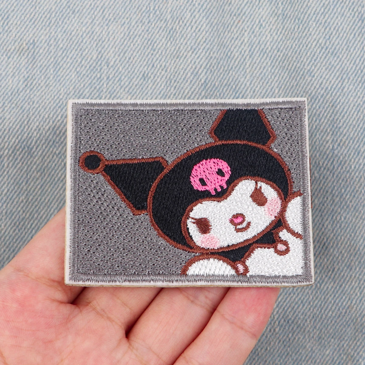 Kawaii Cats fai da te ricamato ferro su toppe distintivi Patchwork cucito Applique giacca zaino distintivi