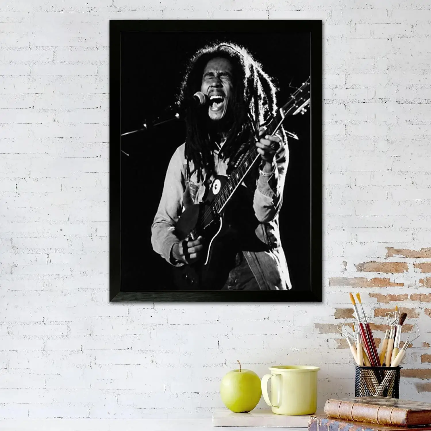 bob marley Canvas Art Poster and Wall Art, Picture Print, Modern Family, Bedroom Decor, Posters,Decorative painting