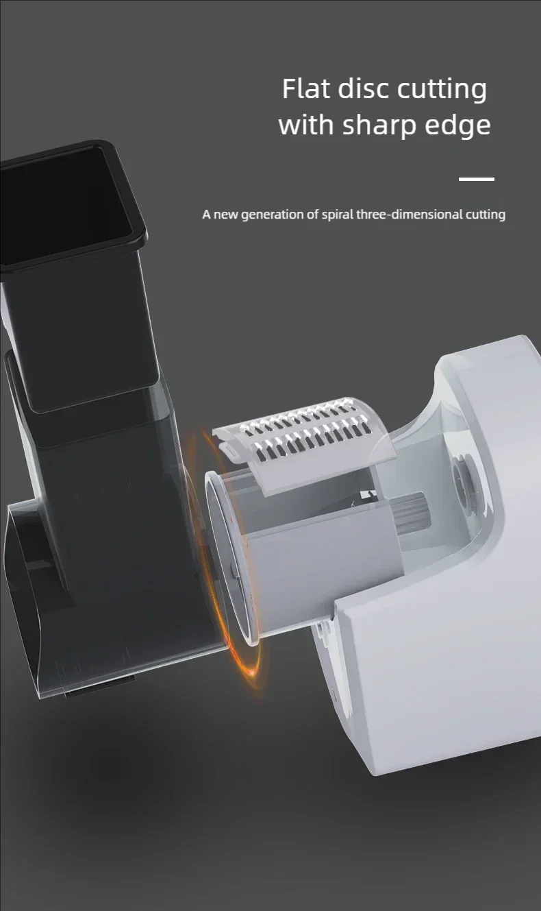 New Multi-function Vegetable Slicing Machine Household Kitchen Electric Vegetable Cutter Vegetable Slicer Shredder Automatic