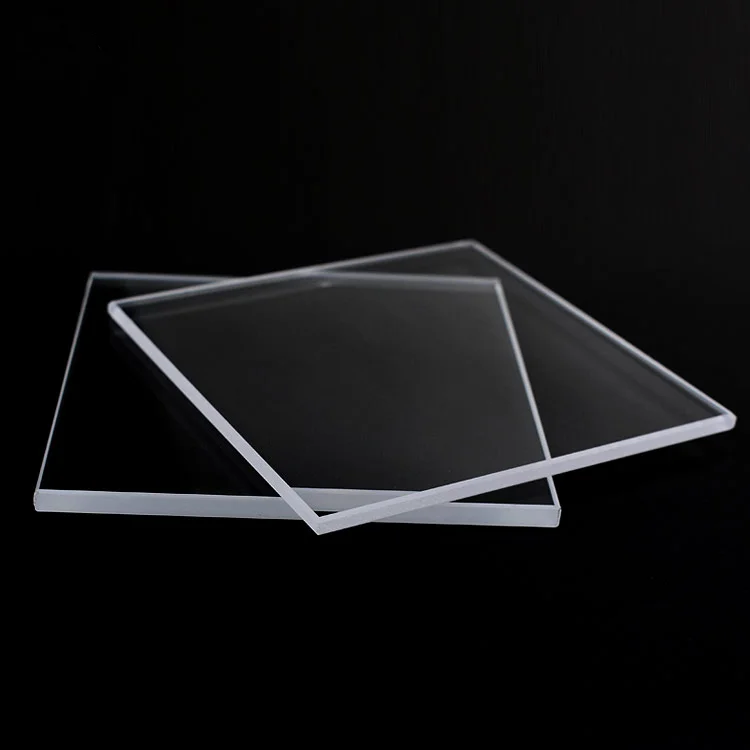 Quartz Sheet High Temperature Resistant Glass Sheet Edge 100 Thick 1Mm High Transmittance Ultraviolet Uv Quartz Glass Sheet