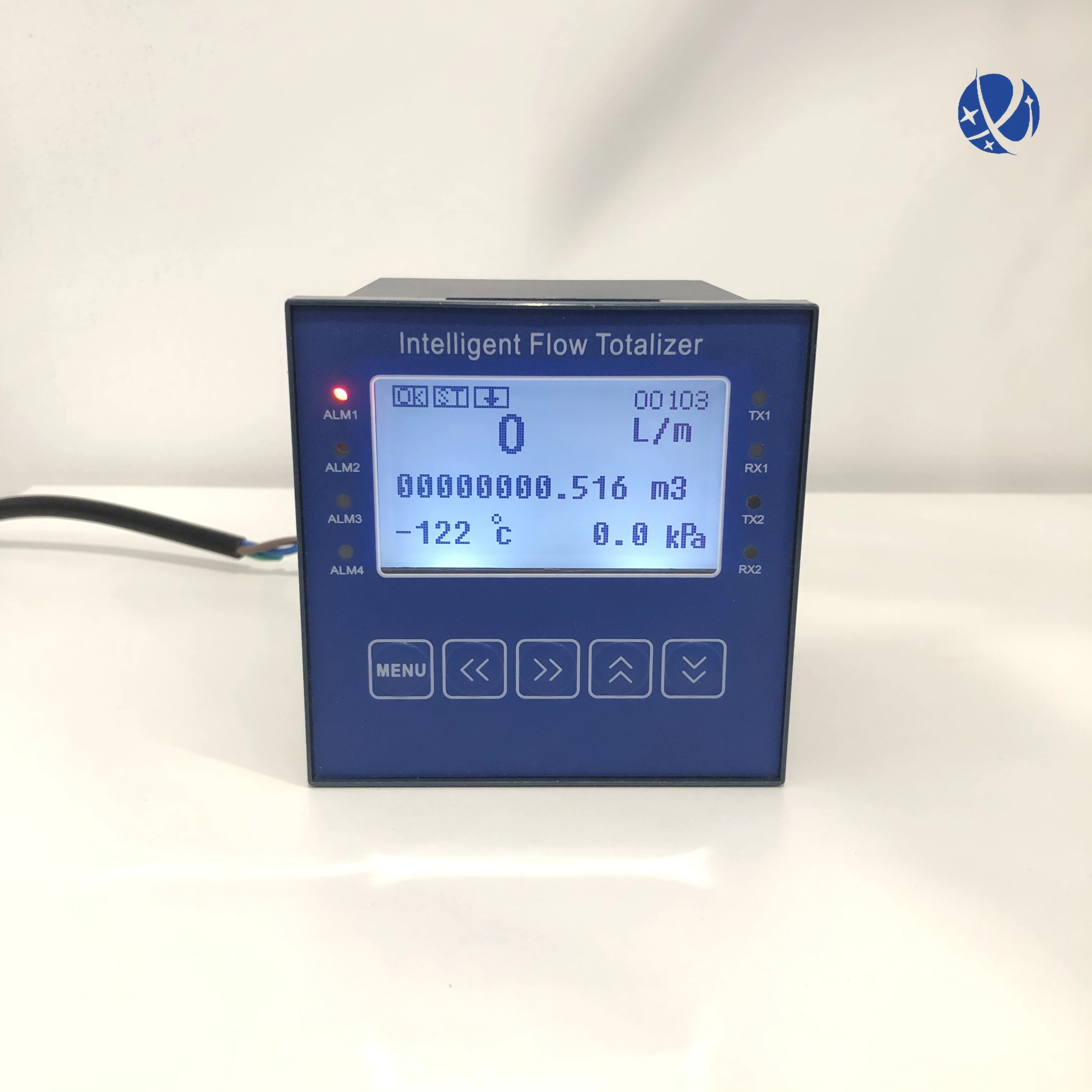 yyhcFlow Rate Counter instrument connect with flow meter