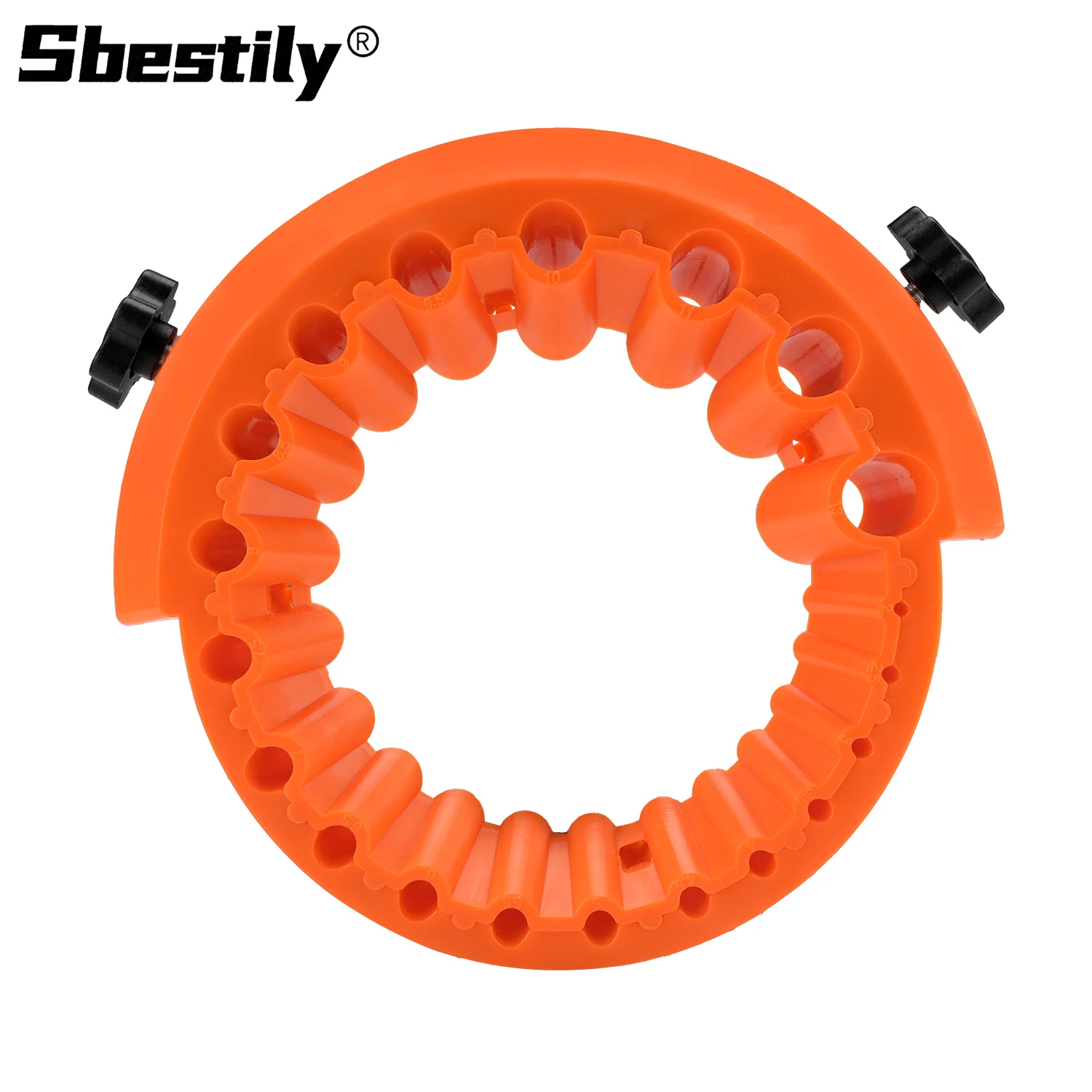 Multi-specification Drill Bit Sharpener Grinder 2-13mm 20 Holes Portable Drill Power Abrasive Auxiliary Tool For 115/125 Grinder