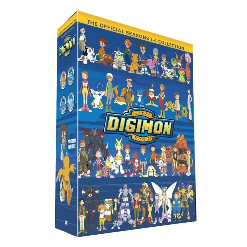 Digital Baby Digimon Versione Completa 32 DVD Cartoni Animati Edizione UK E Giappone-image