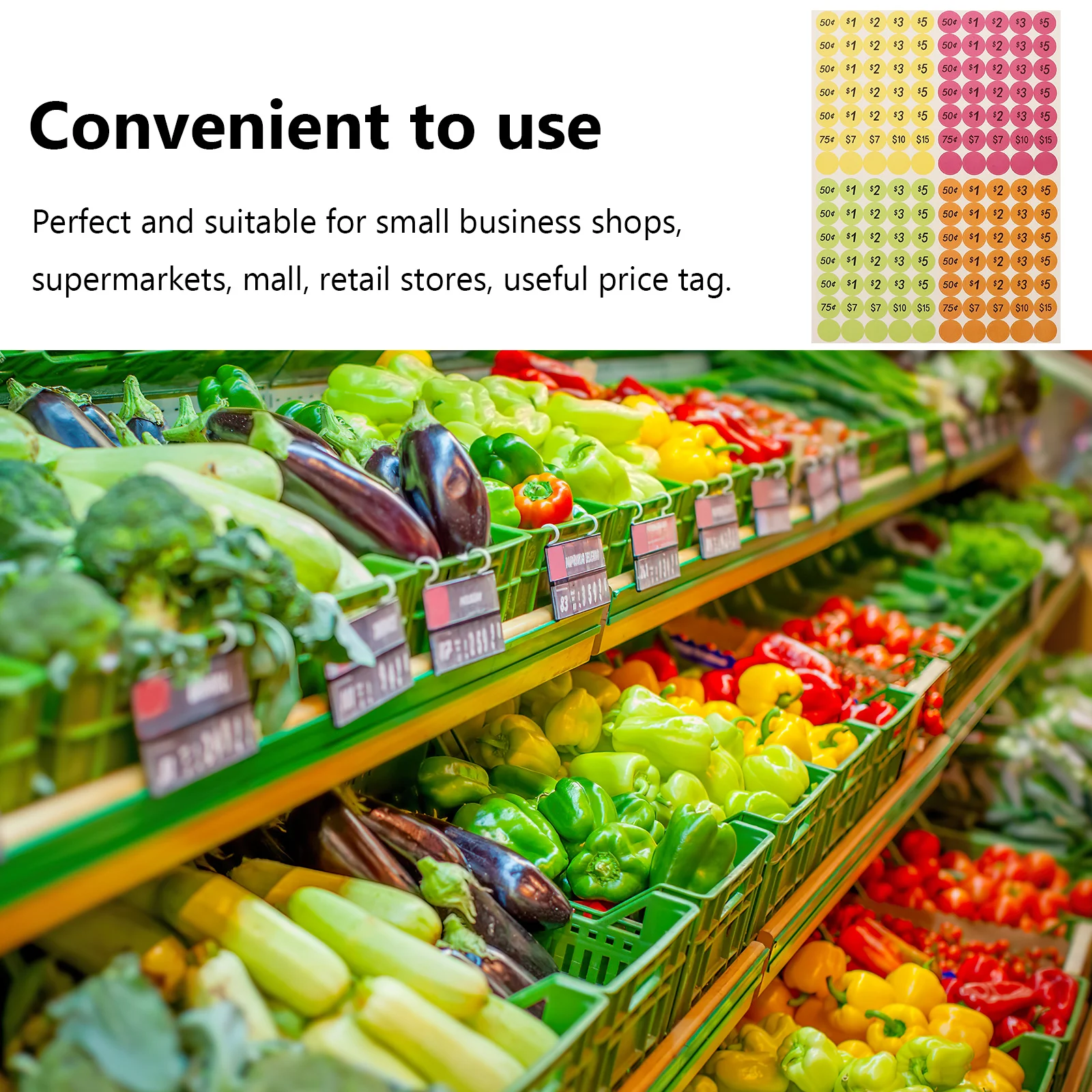 

20 листов маркерных этикеток с ценами, красочные наклейки с ценами для рынка, розничные магазины, распродажа во дворе, наклейки с ценами для распродажи во дворе