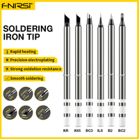 FNIRSI HS-01 Soldering Iron Tip Kit HS01-BC2 B2 ILS KR K65 BC3 Lead-free Soldering Iron Tip