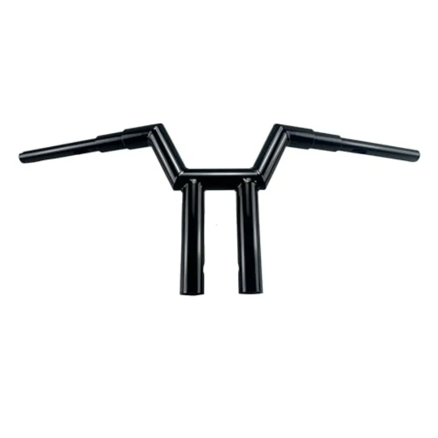 

Глянцевая черная вешалка 12 дюймов с подъемом 1,5 дюйма, Т-образные планки, руль, подходит для Harley Softail Breakout Fat Boy FXSB FLSTC FLST