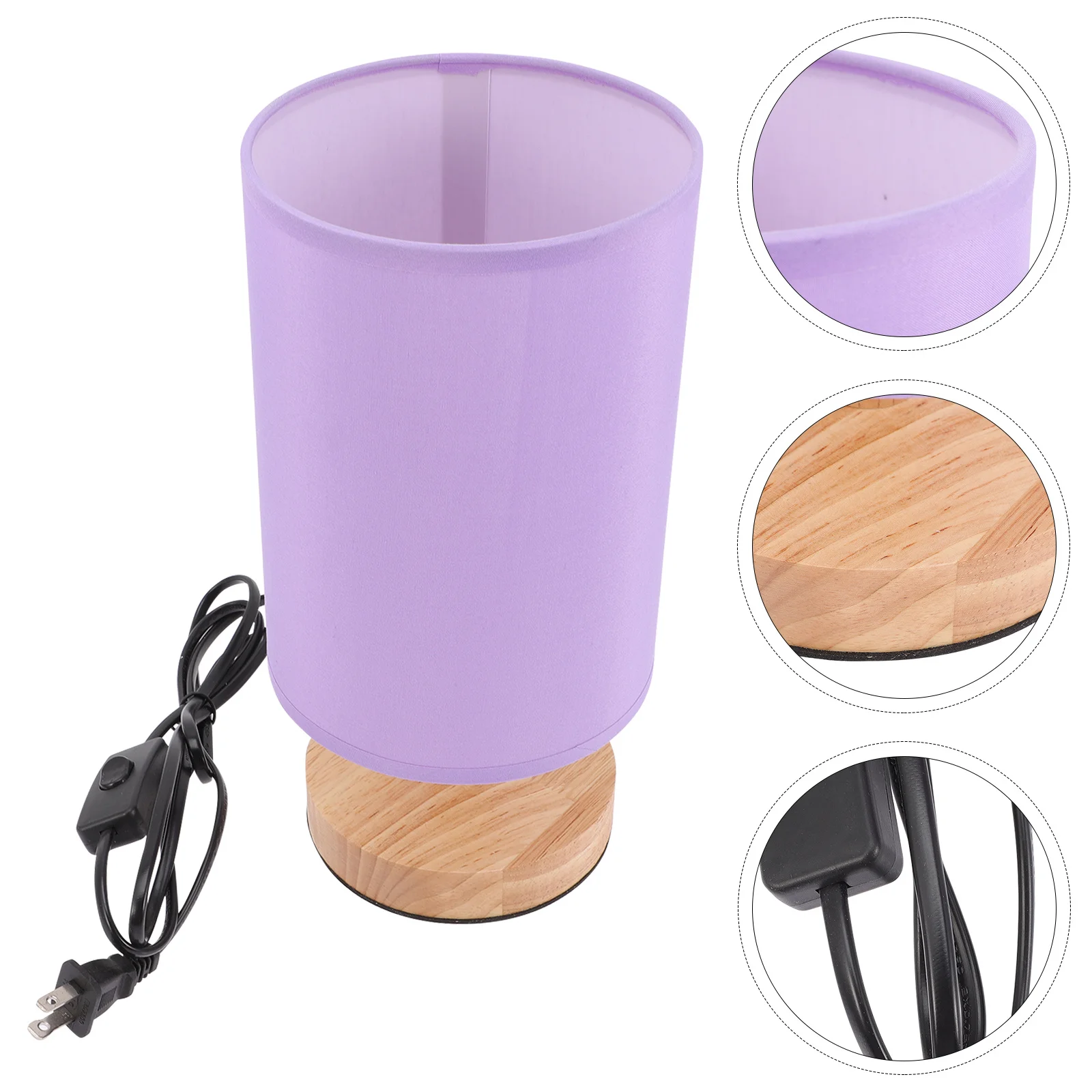 

Solid Wood Table Lamp Led Night Light For Bedroom Desktop Decorative Lamp Home Decoration Modern Desk Light