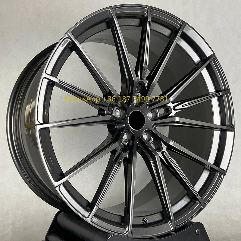 

New Deep Concave 1-piece Forged Multi Spoke Passenger Car Alloy Wheels 5x120 5x112 5x1143 18-23 Inch