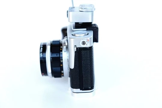 NEW ultra-light ebony wooden L Type Bracket Arca-Swiss RRS Ball head Plate Base Grip Handle For Olympus PEN-F PENF film Camera