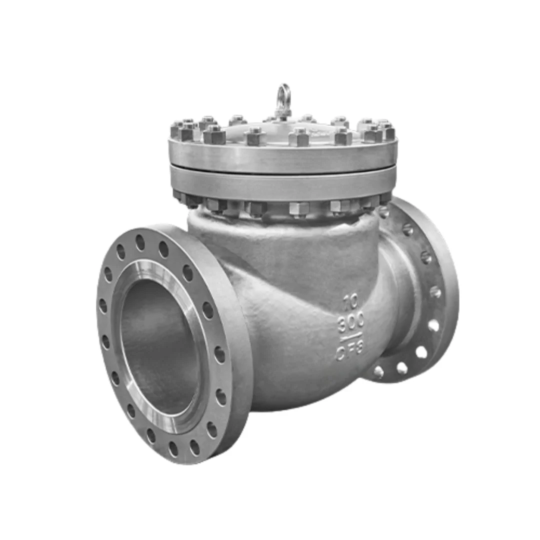 

API 6D H44 H W Y 10INCH 300LBS CF8 Flange ASME B16.5 Manual Swing Check Valve Water Treatment ISO Certified CZIT Brand