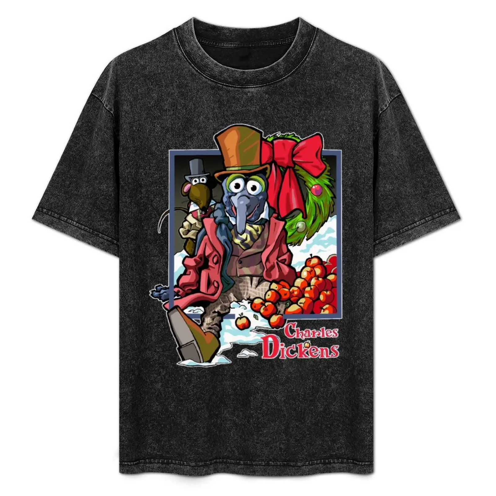 

Retro Movie 90s T-Shirt Simple Solid Color Crew Neck Tee