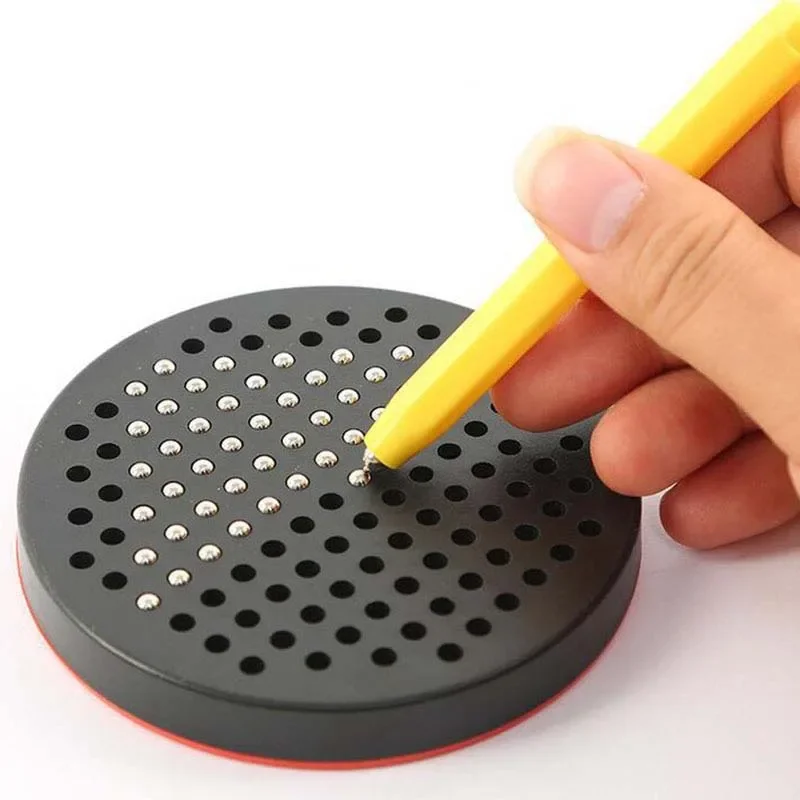 Tablero de dibujo magnético para niños, tableta con bolígrafo magnético, juguetes educativos de aprendizaje, regalo, Magpad creativo