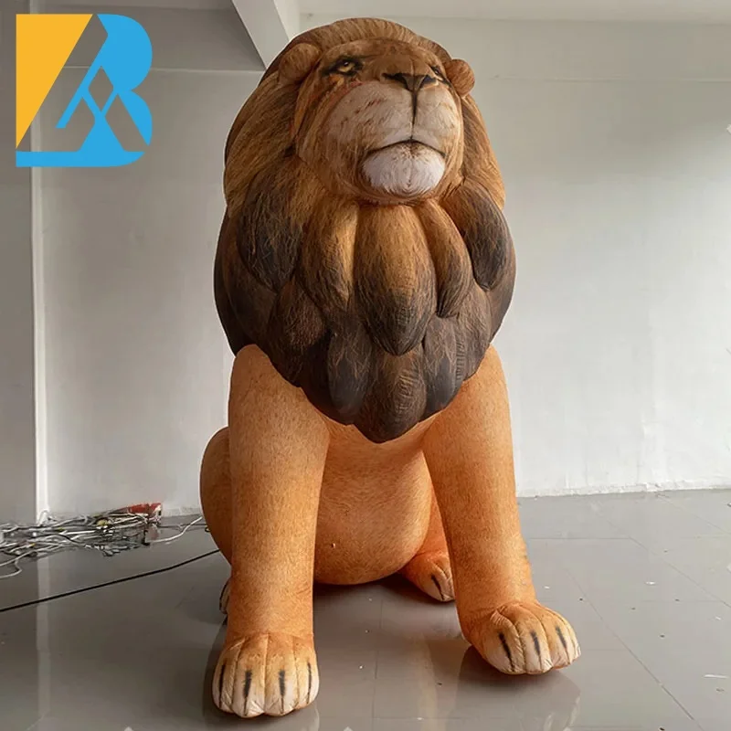 

Personalized Lion King Theme Party Large Blow up Lion for Animal Crossing Party Decorations Toys