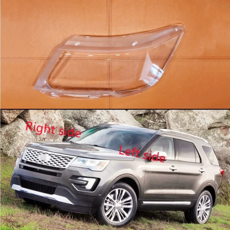 

For Ford Explorer 2016 2017 2018 car headlight shell headlight cover headlamp lens headlight glass Auto shell cover