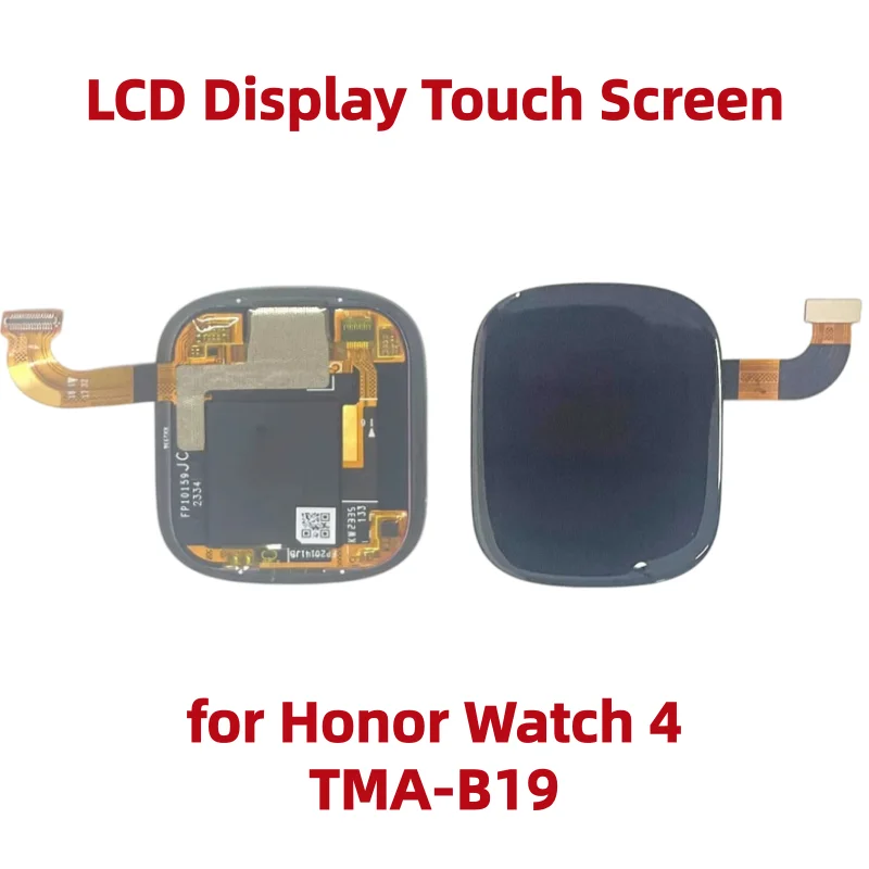 LCD Touch Screen Display for Honor Watch 4 TMA-B19 AMOLED LCD Screen with Digitizer Full Assembly WatchReplace Spare Part