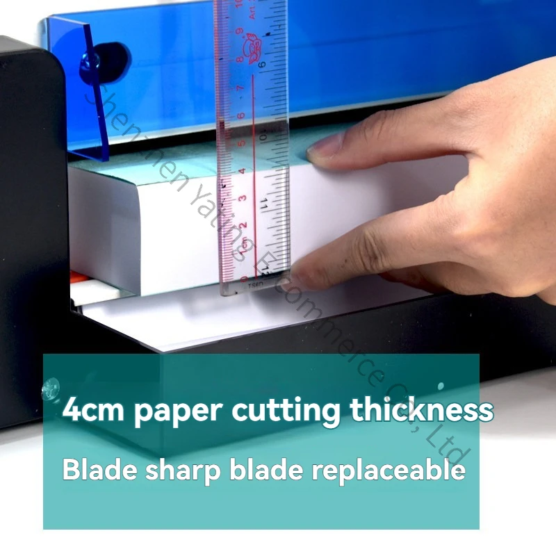 A4 Paper Cutter Thick Layer Books Tender Paper A3 Metal Automatic Electric Office Commercial Photo Small Manual Cutting Knife