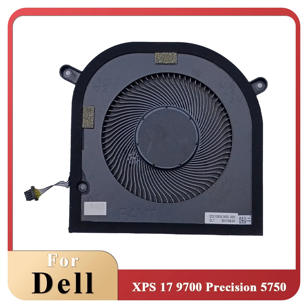 

Original For Dell XPS 17 9700 Precision 5750 CPU Cooling Fan 02Y100 2Y100