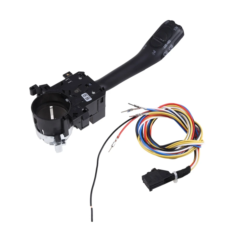

Auto Car Cruise Control Handle Assembly with Harness Durable for Passat Golf MK4 Steering Wheel