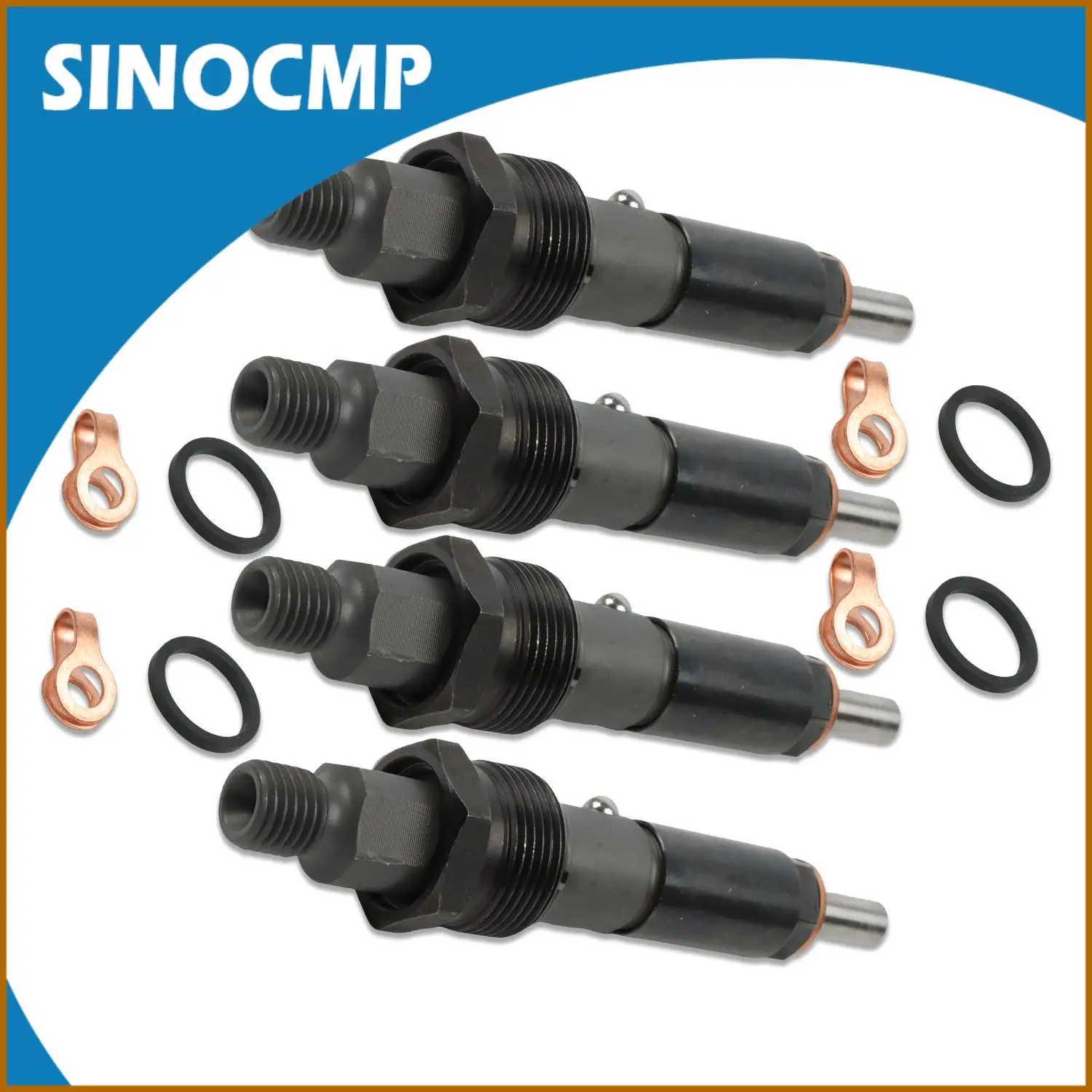 

4 шт./компл. новый дизельный топливный инжектор Common Rail в сборе 3802338F замена для двигателя Cummins 4BT 3.9L 4B3.9-C