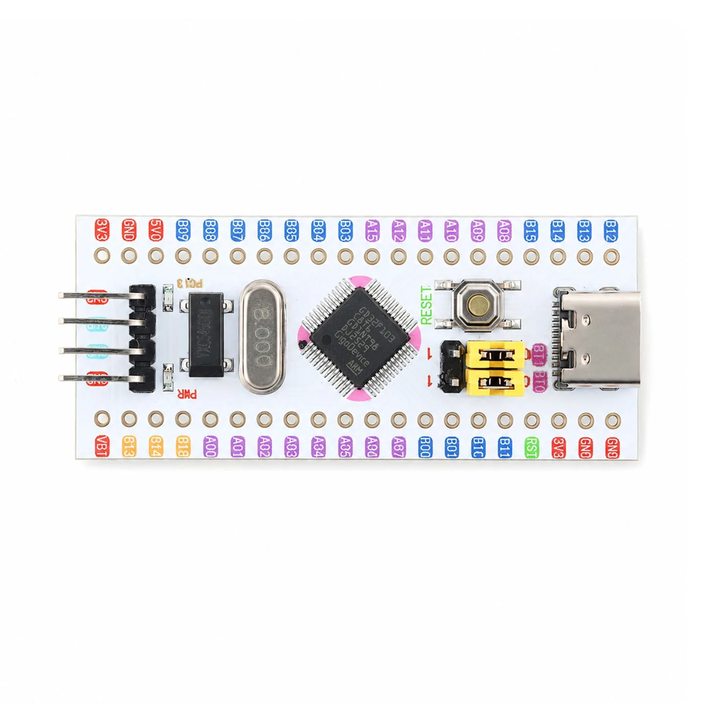 Original GD32F103C8T6 MCU Development Board ARM Core Board Type-C Compatible STM32 Alternative for Embedded Engineers Student Ma