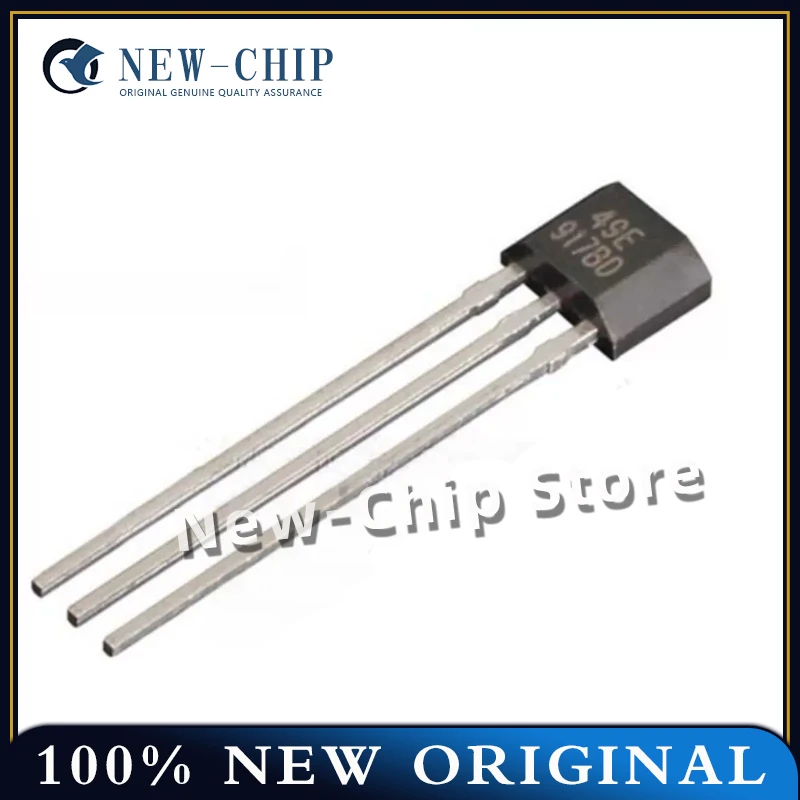 5PCS-100PCS/LOT  SS49E  49E  TO-92  Bipolar Hall element sensor  New original
