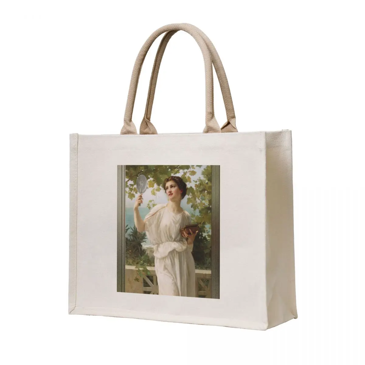 

Admiring Beauty by Guillaume Seignac Remastered Xzendor7 Classical Art Old Masters Reproductions Tote Bag