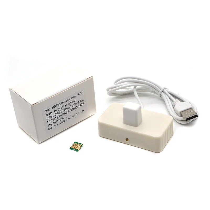 

T6193 Maintenance Tank Chip Resetter for Epson Surecolor F6080 F7080 F6000 F7000 F6070 F7070 B6000 B7000 B7070 B7080 B6070 B6080