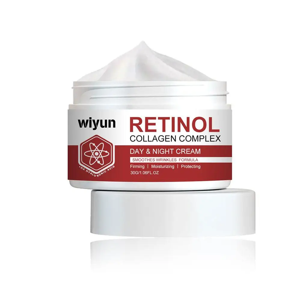 30g New Retinols Whitening Face Moisturizer idratante Anti-rughe retinoli idratante pori Smooth Shrink Aging Cream O5C5