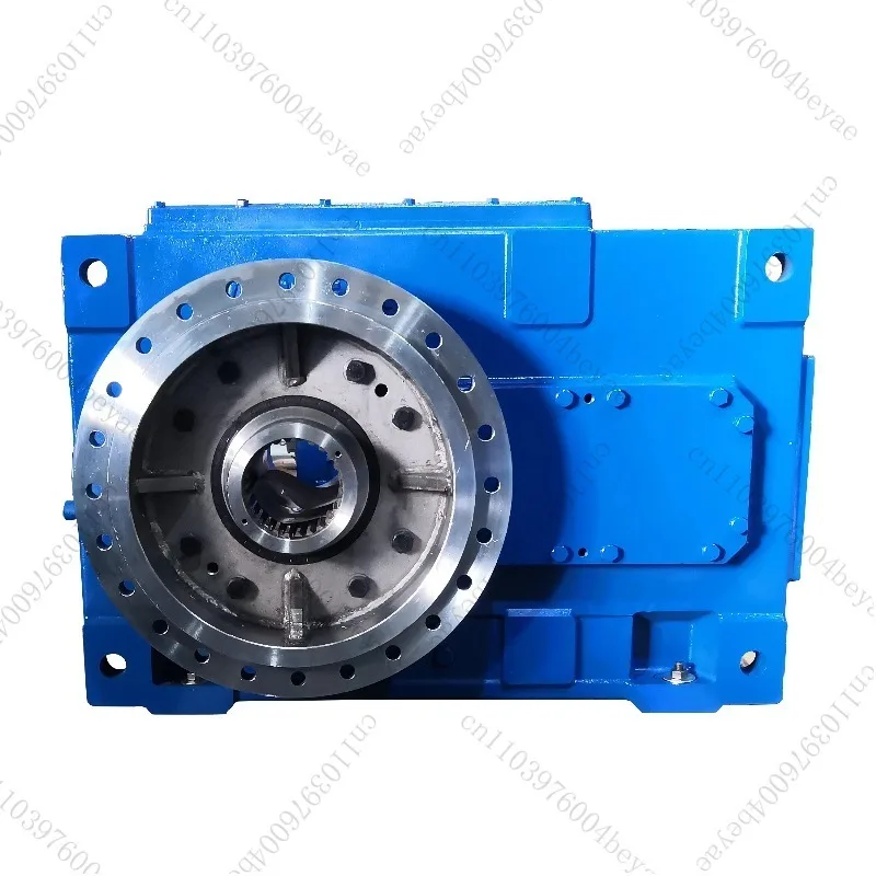 China Factory High Output Torque Transmission HB Series Gear Reduction Gearbox with Electric Motor