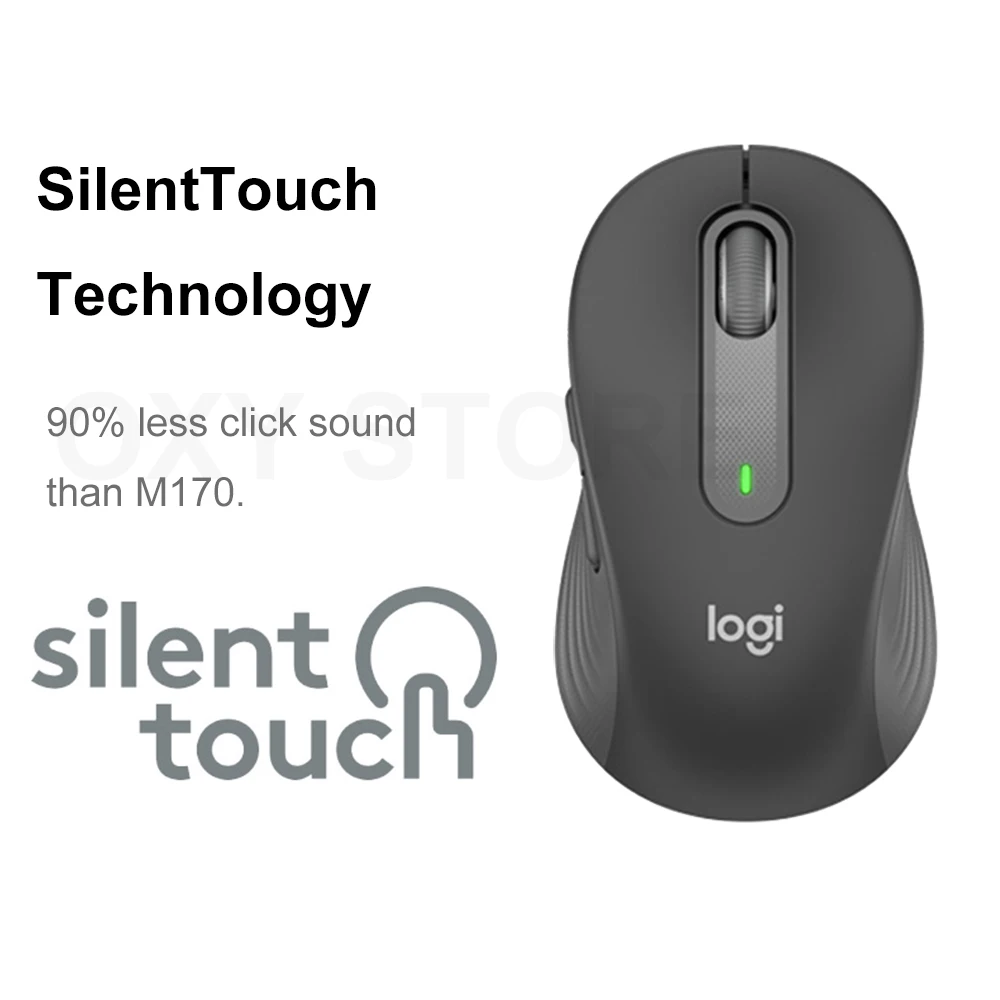 Logitech Signature M650 M650L ไร้สายบลูทูธ400 DPI Sensor เทคโนโลยี Logitech Advanced Optical Tracking