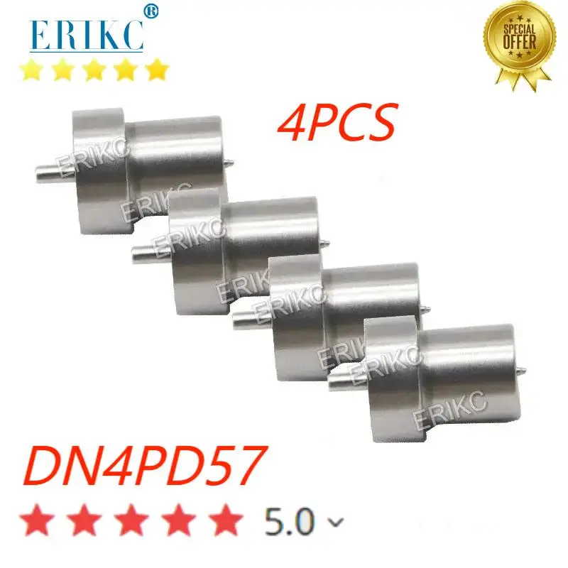 

4PCS DN4PD57 New Fuel Injector Sprayer Nozzle 2L 3L 093400-5571 Injection Assy 1050071260 2362059045 For Toyota Hiace Hilux