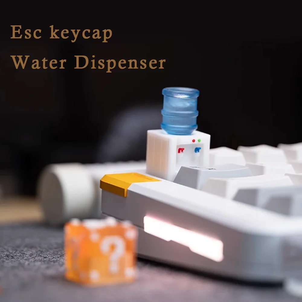 

Колпачок для клавиатуры с диспенсером воды, индивидуальный 3D полимерный колпачок для клавиатуры Cherry MX ESC, колпачок для механической клавиатуры, аксессуары