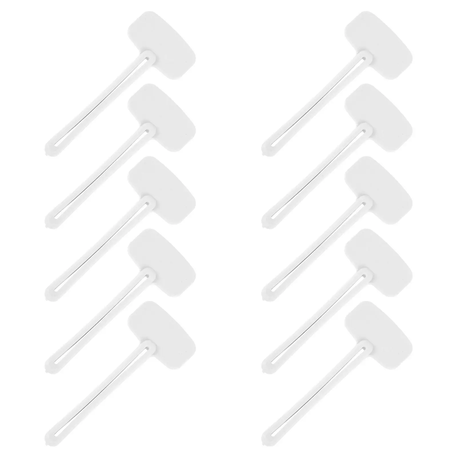 10 Pcs Tube Squeezer Dispenser Rolling Toothpaste Squeezer Manual Roller Recyclable Travel Tool Efficient Durable Plastic