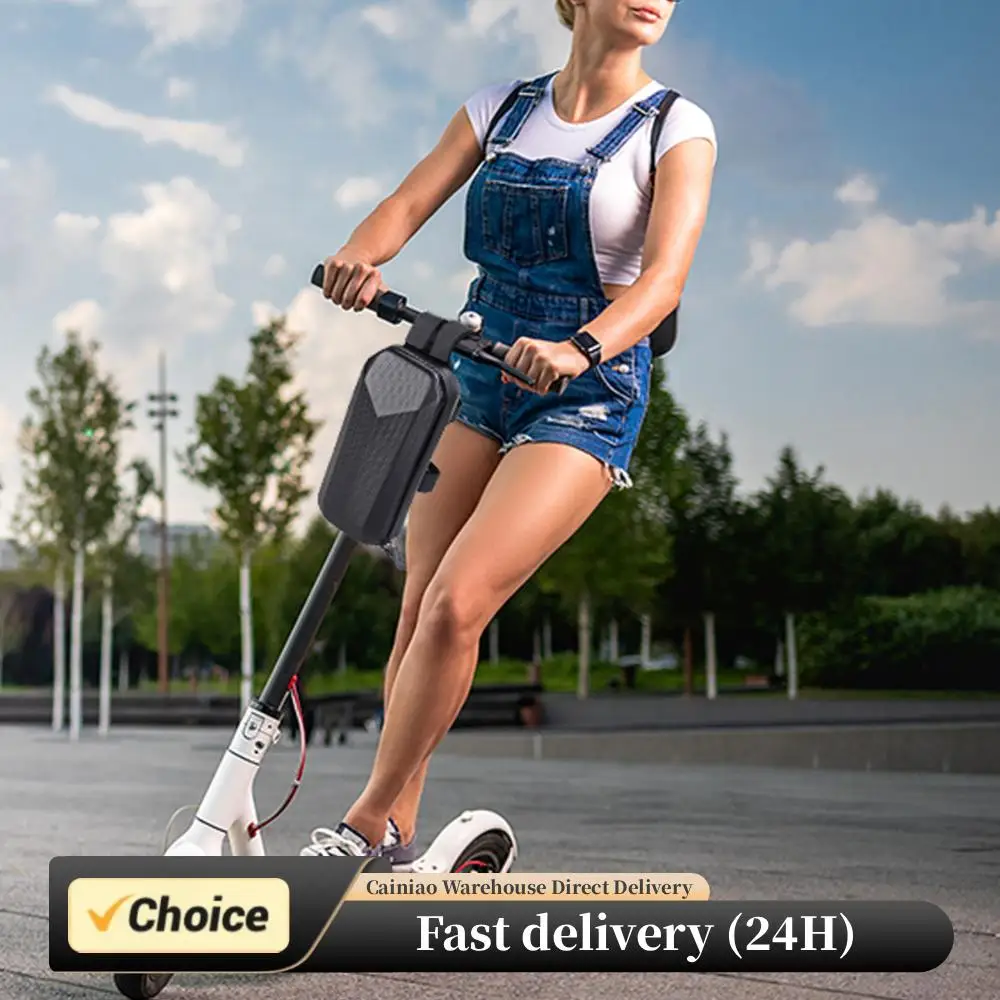 

Сумка с ручкой для электрического скутера, водонепроницаемый жесткий чехол из ЭВА, передняя сумка для скейтборда, портативные пылезащитные велосипедные детали