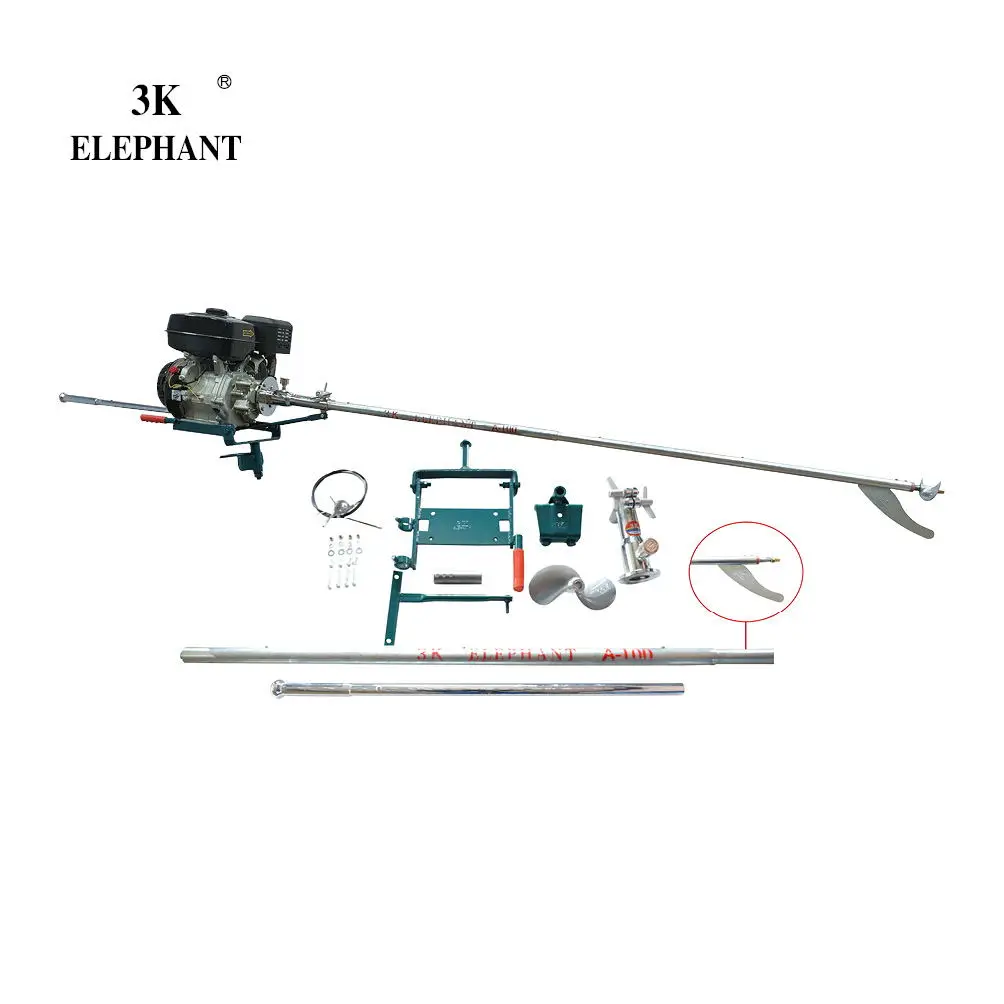 مروحة بحرية قارب خارجية بذيل طويل ، K.1 Fit ، محرك 13HP