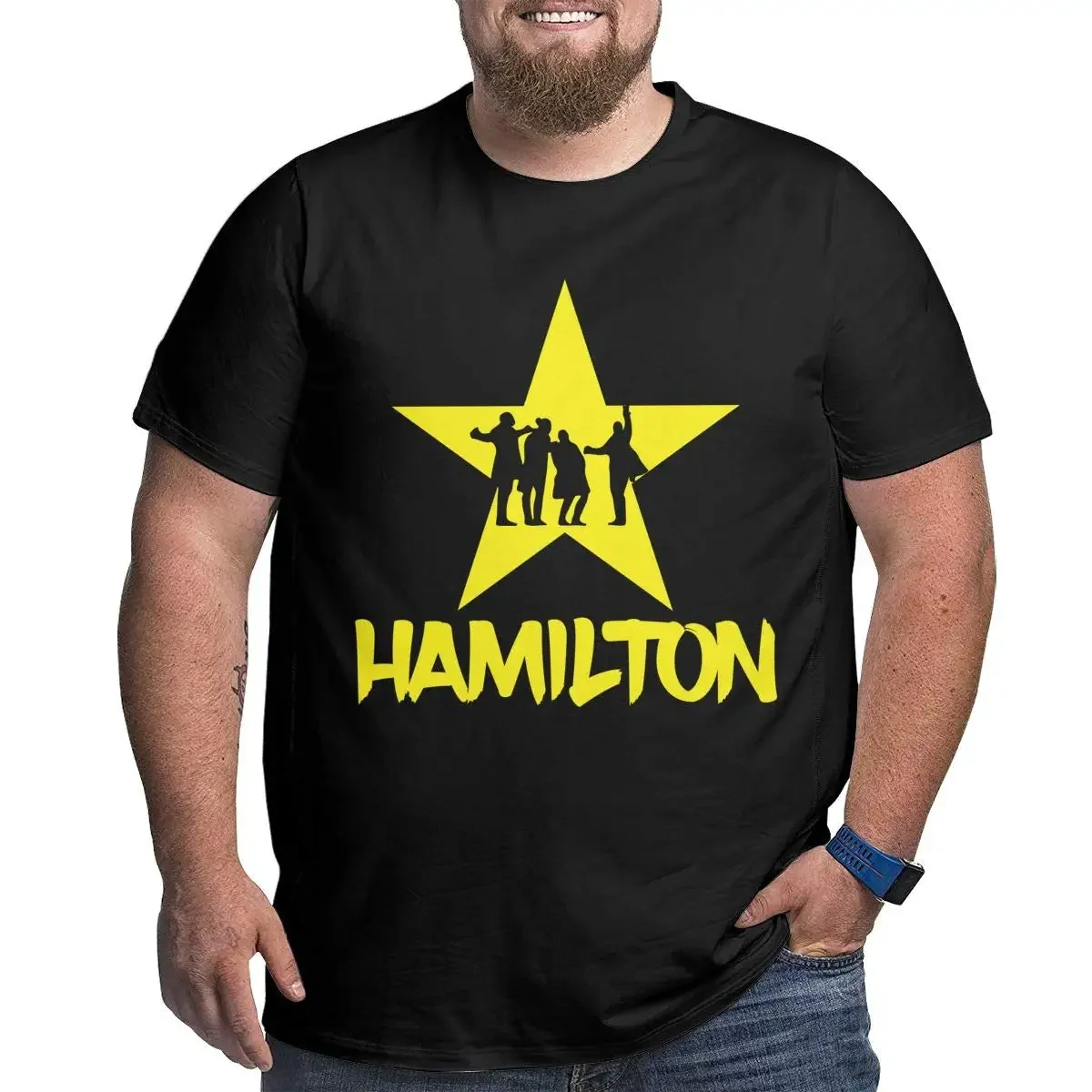 Hot Sale Alexander Hamilton Dancing Musical T-Shirt. Premium Cotton Short Sleeve O-Neck Mens T Shirt New S-3XL