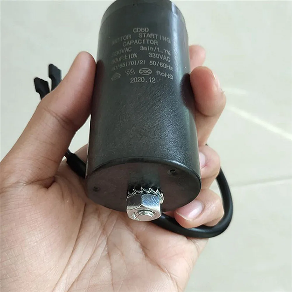 Motor Start Capacitor 330V 80uf Refrigerator Freezer Compressor Starting Capacitor