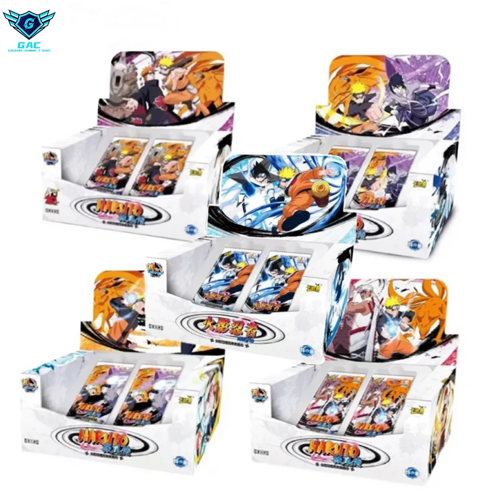 New Kayou Genuine Naruto Card T4W6 Booster Box Promo Japanese Anime Collection Card Wholesale Card Game Toy Gift