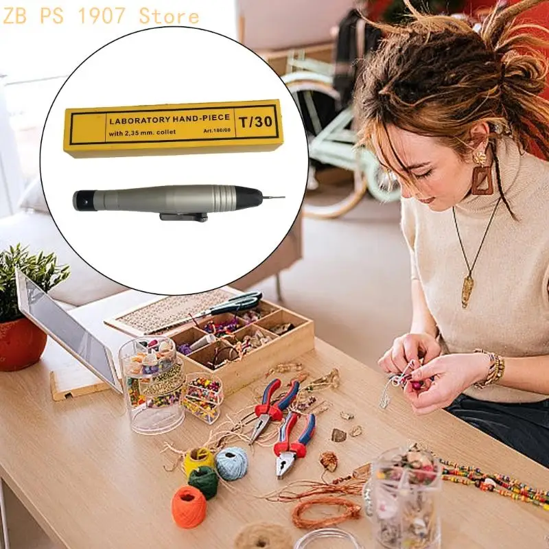 

Sturdy Steel Jewelry Polishing Tool Featuring 3.0mm Chuck and Ergonomic T30 Handle for Projects 55KA