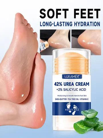 42% Urea Foot Cream + 2% Salicylic Acid Intensive Hydrating Foot And Hand Care Moisturizing Foot Cream And Hand Cream