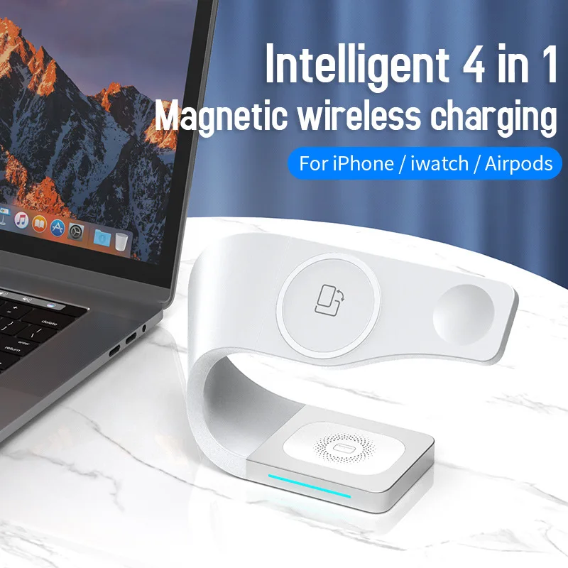 178Four-in-One Wireless magsafeApplicable to Gifts Multi-Functional Wireless