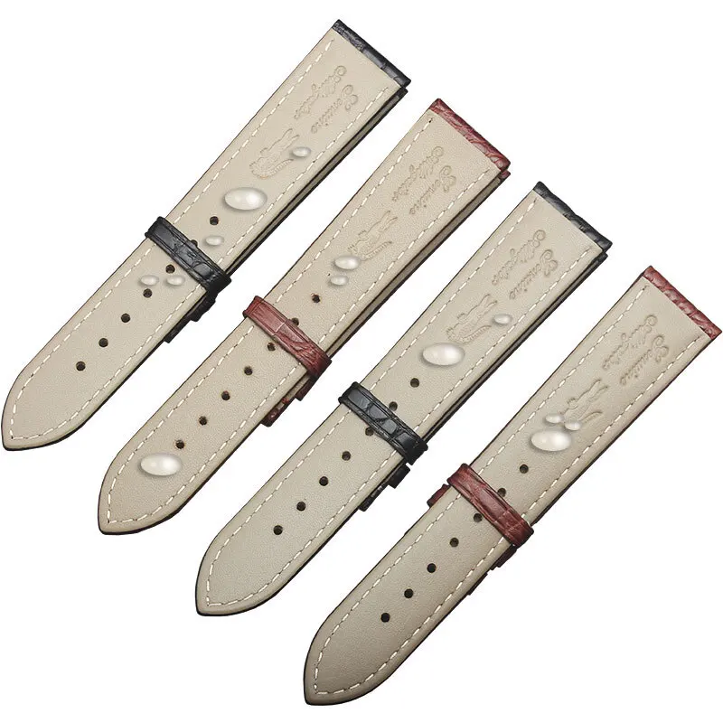 Alligator Belt For Patek Philippe Strap 5617 5146 5396 Male Folding Buckle 20 21mm 2Mm Crocodile Skin Leather Watch Chain