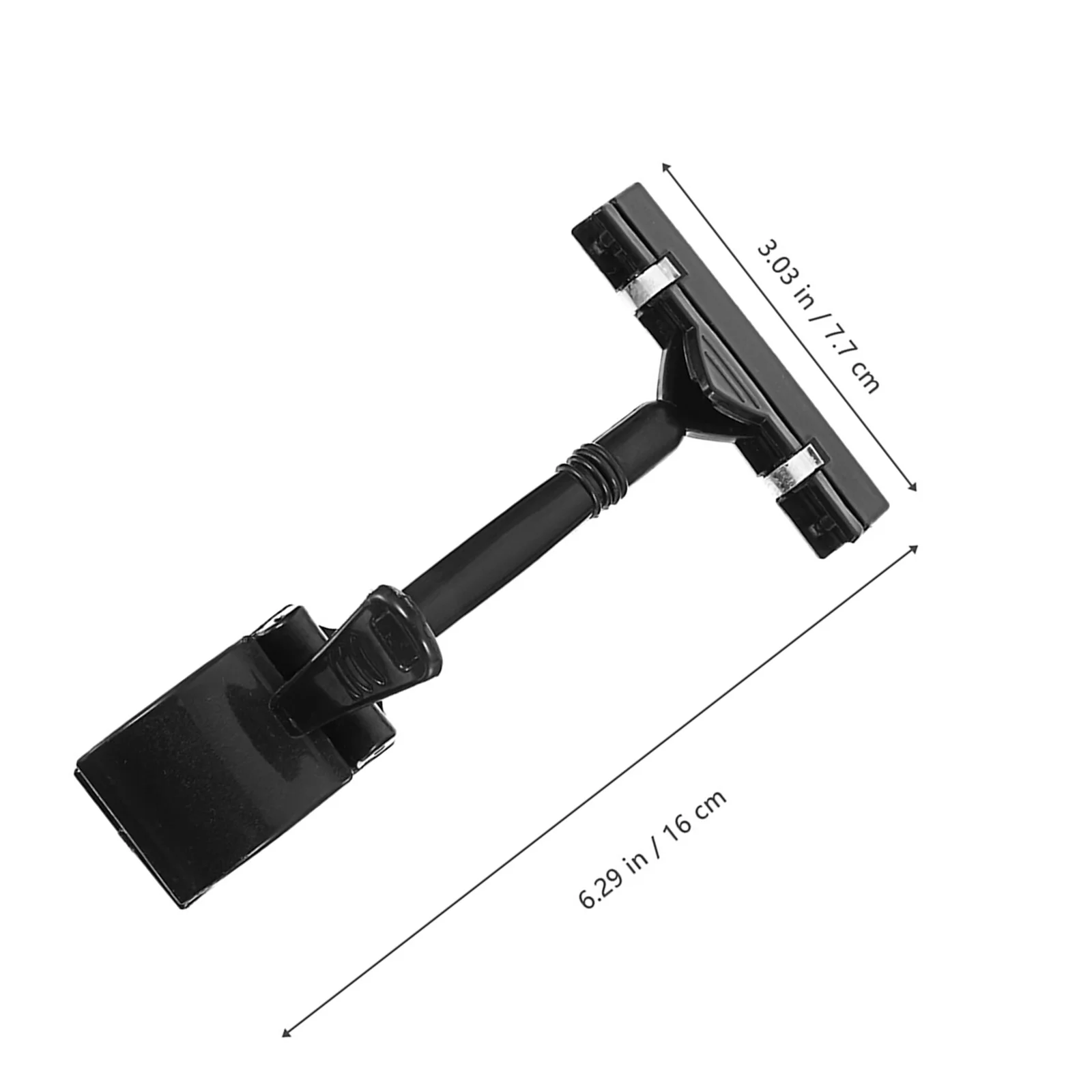 10 قطعة مقاطع شارة السعر البضائع ل التجزئة عرض التسمية حامل قابل للتعديل متجر سوبر ماركت الإعلان علامة علامة بلاستيكية