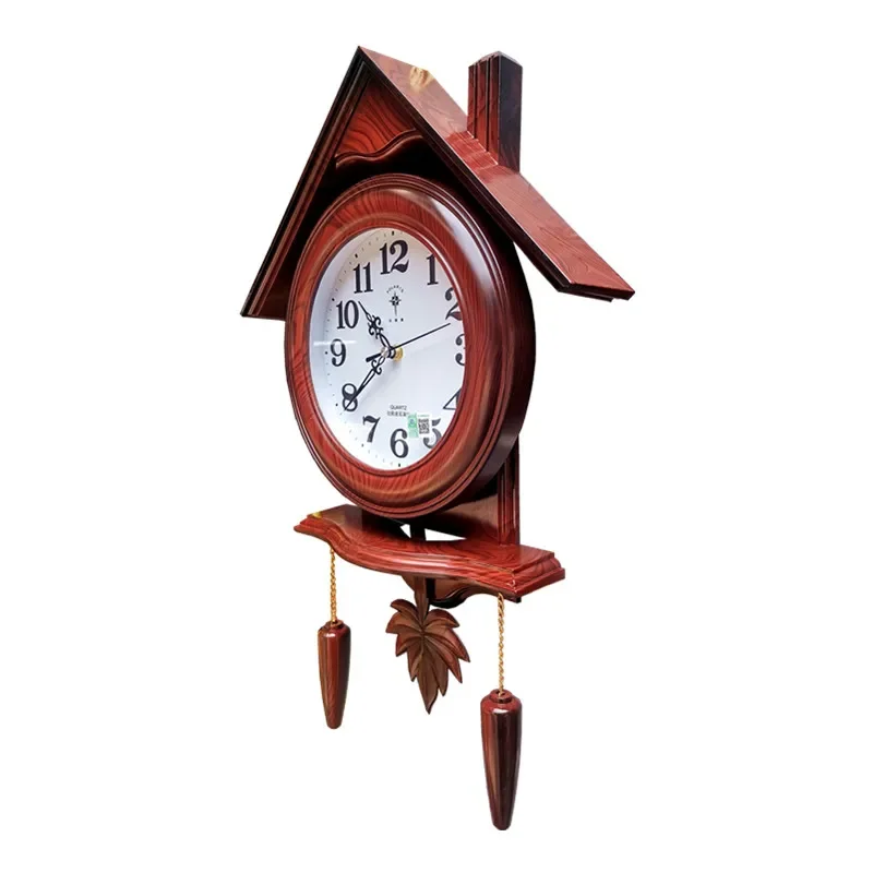 

Polaris Artistic Silent Wall Clock, Modern Chinese Hanging Timepiece, Elegant Decorative Clock for Living Room, Home Decor