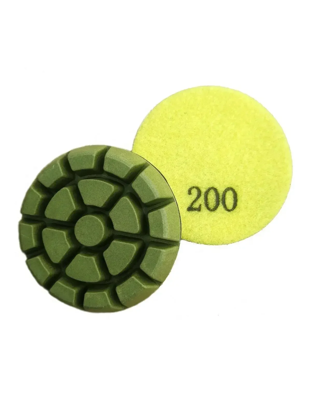 

3Pcs 3" Inch 80mm Diamond Floor Polishing Pads Resin Bond Coarse Grinding Discs Concrete