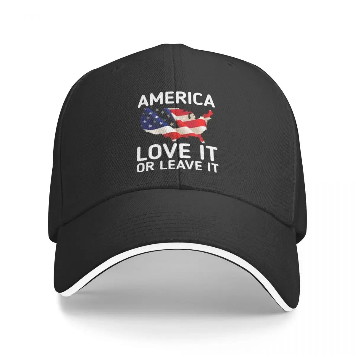 

America love it or leave it Baseball Cap hard hat Men's Hats Women's