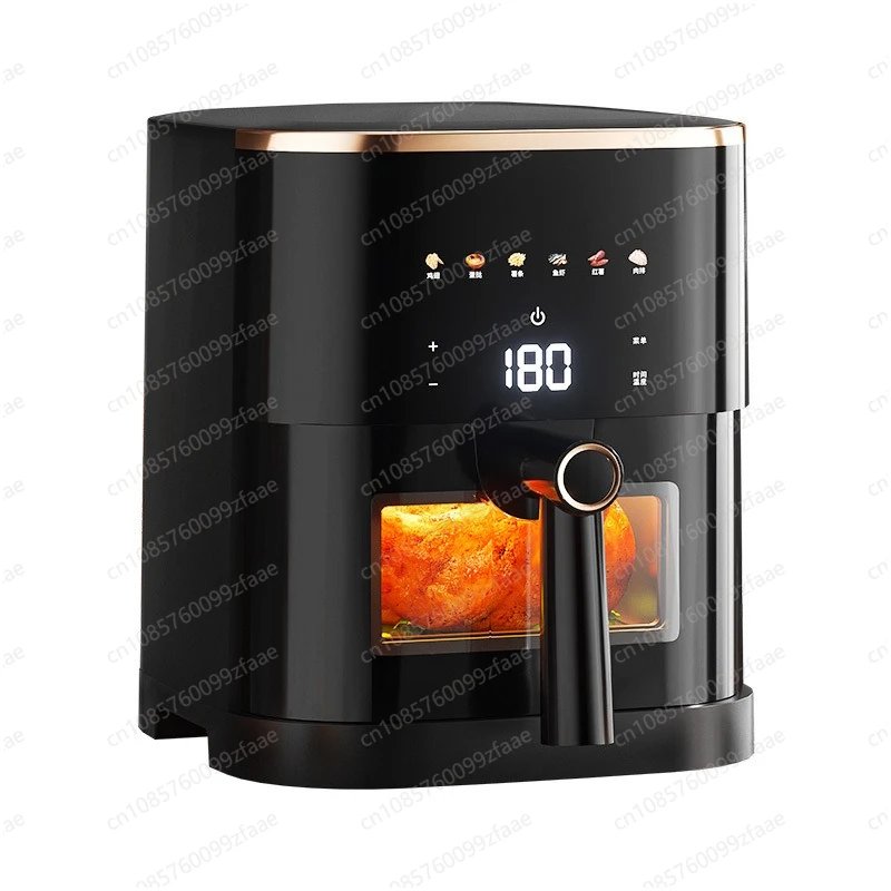 

Visual air fryer, household no-turn 3D evenly baked one piece