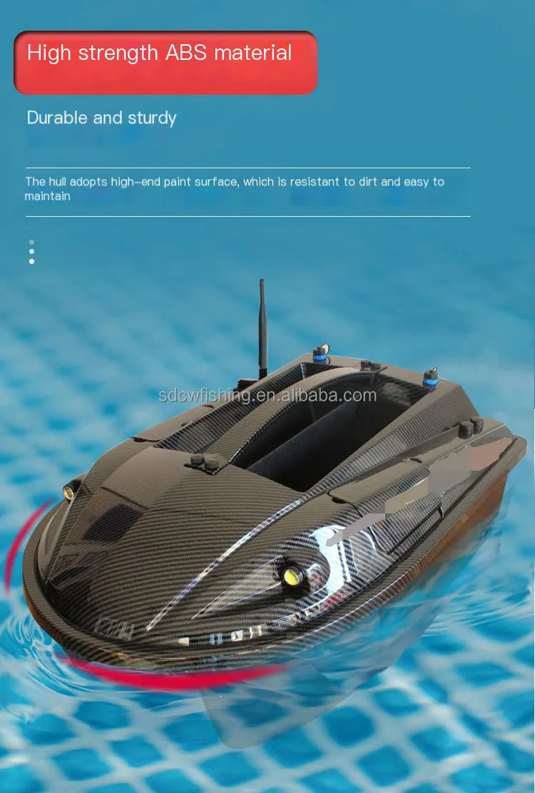 

Большая радиоуправляемая лодка для прикормки карпа в соленой воде с GPS и эхолотом