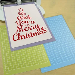 8.5x12in Cutting Mat For Cricut Joy Xtra Adhesive Non-Slip Flexible Square Gridded Cut Mats Set Matts Vinyl Craft Sewing Cloth
